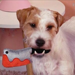 NWT Barkbox Squeakopath Butcher Knife